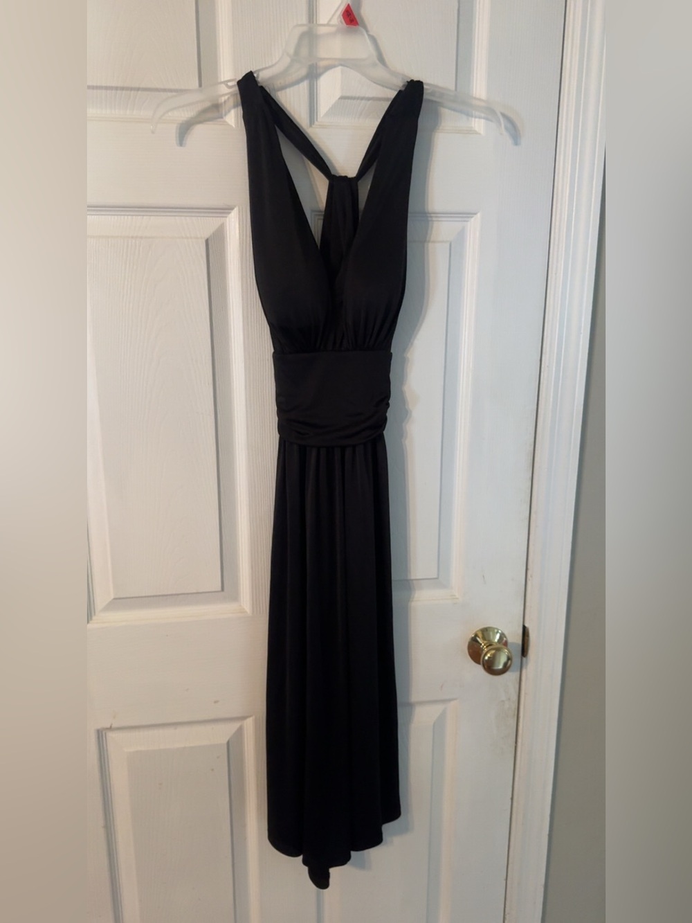 Express Classic Black V-Neck Women’s Dress